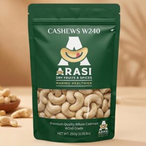 Cashew W240 Premium 250 Grams