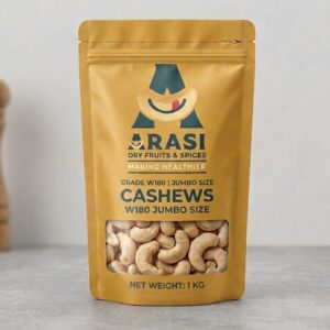 Cashew Jumbo W180 (Goa) 1 Kg