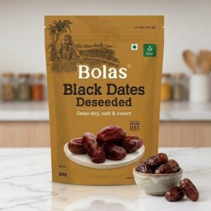 Bolas Black Dates Deseeded 500 Grams