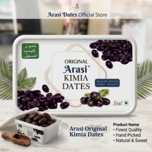 Arasi Original Kimia Dates 450 -500 Grams (Above 48 Pieces)