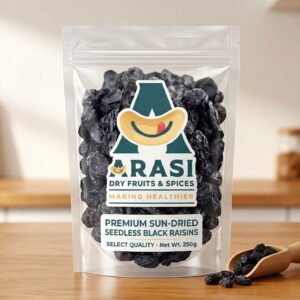 Black Grapes Seedless 250 Grams